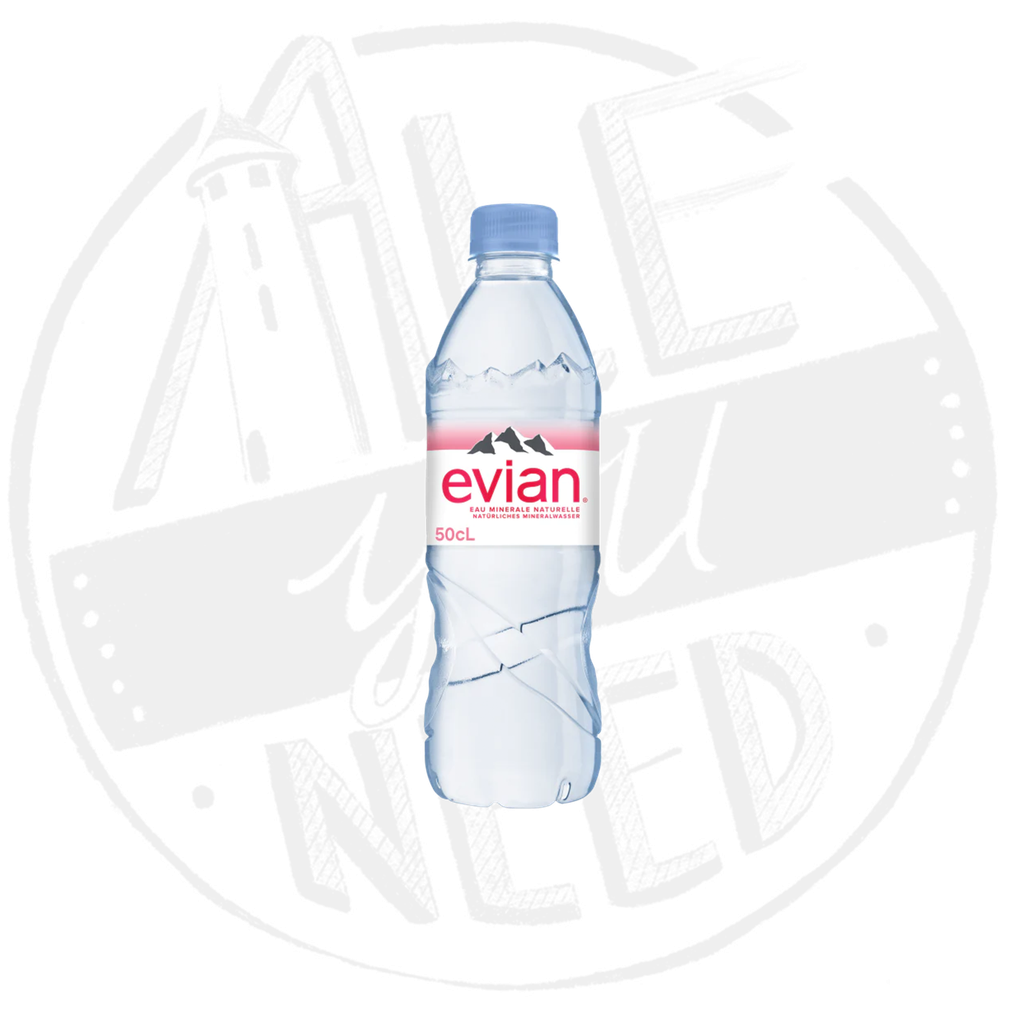 Evian - Agua Mineral Natural - 50cl