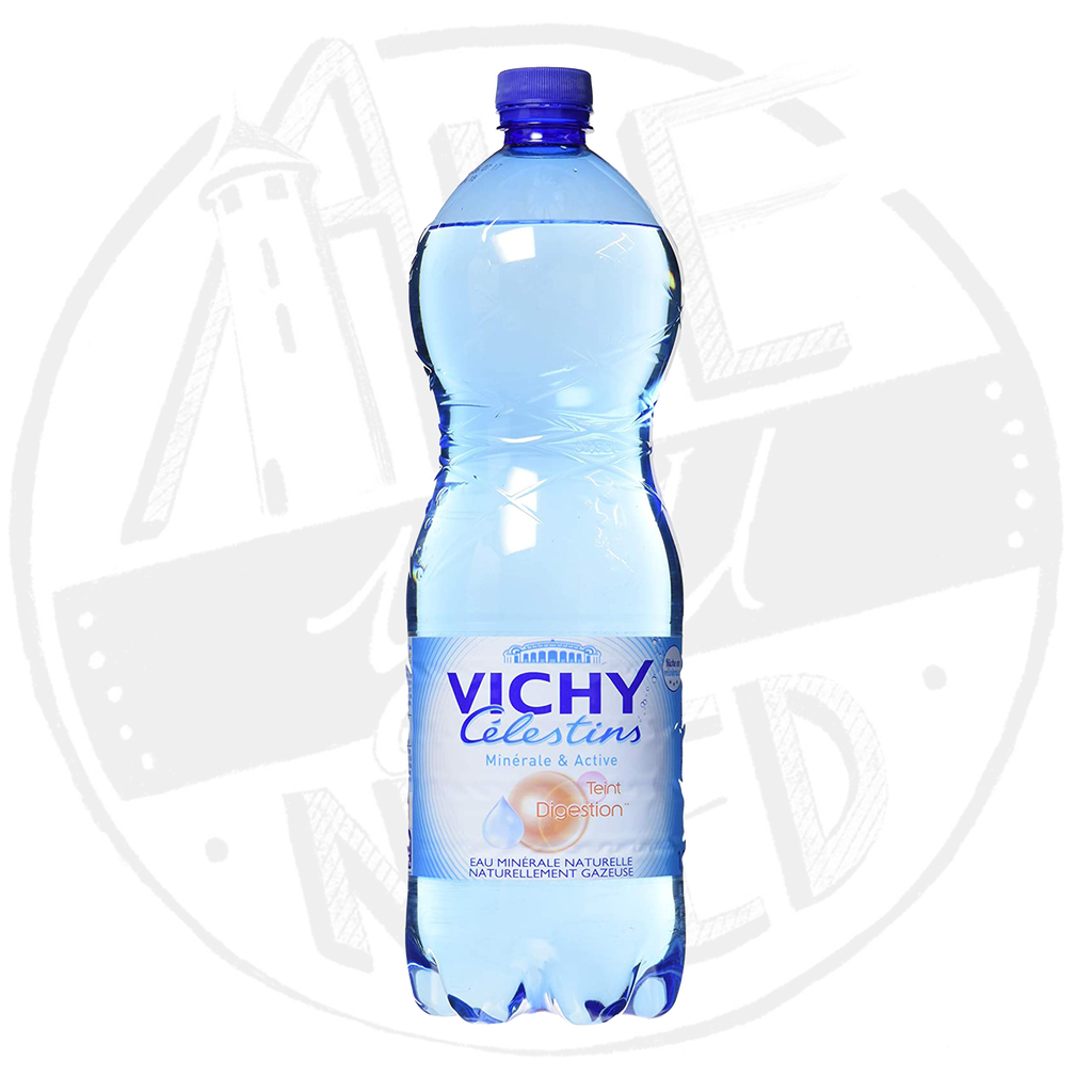 Vichy Célestins - Agua Mineral Natural con Gas - 1.15L