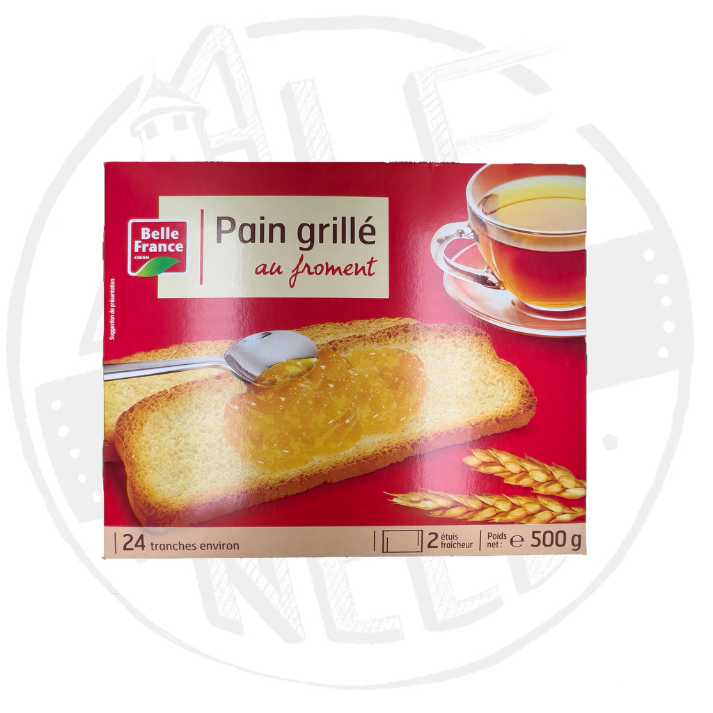 Belle France - Gegrilltes Brot mit Weizen - 500g