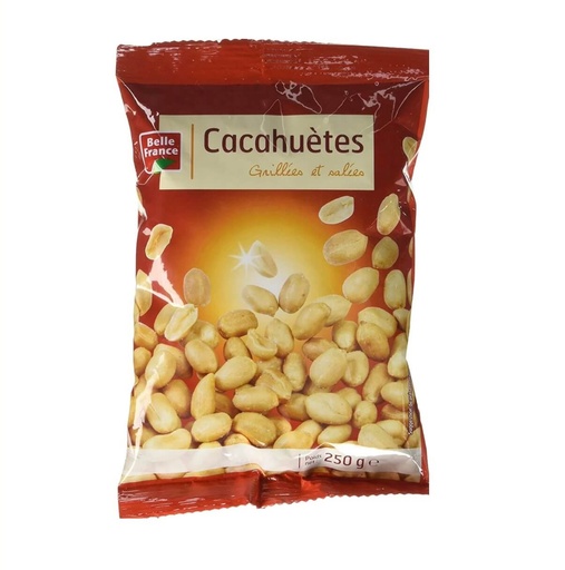 Belle France - Cacahuetes tostados y salados - 250g