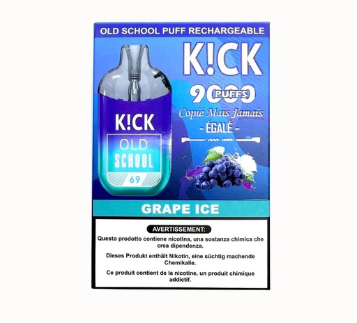 Puffs Kick 9K – 2% de nicotine